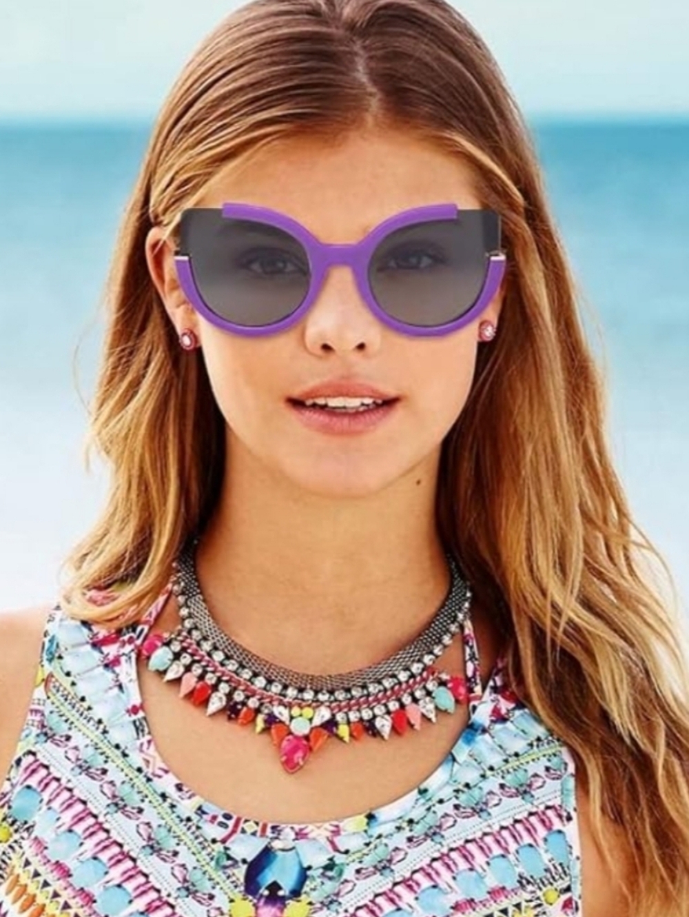 💜Purple💜Cut💜Away💜Butterfly💜Sunglasses💜